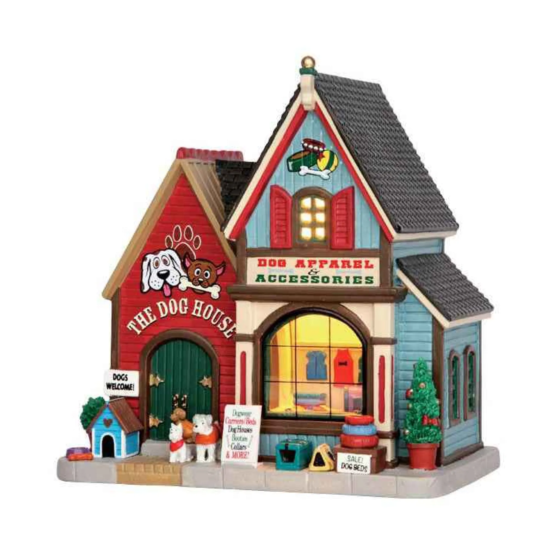 Lemax Village Collection Lighted Buildings* The Dog House #55978