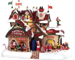 Lemax Village Collection Animated* Kringle's Cottage #95462