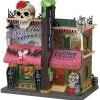 Lemax Village Collection Halloween Villages* The Skull And Rose Tattoo Studio, Battery Operated (4.5V) #15751