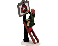 Lemax Village Collection Figurines* Sign Painter #12527