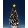 Lemax Village Collection Trees & Landscapes* Clear Light Evergreen Tree, Medium, B/O Lighted Accessory #74267