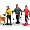 Lemax Village Collection Figurines* Cross-Country Friends, Set Of 2 Figurines #32131