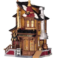 Lemax Village Collection Lighted Buildings* Lucy's Chocolate Shop #45052