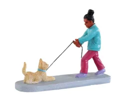 Lemax Village Collection Figurines* It's Time For A Walk #22132