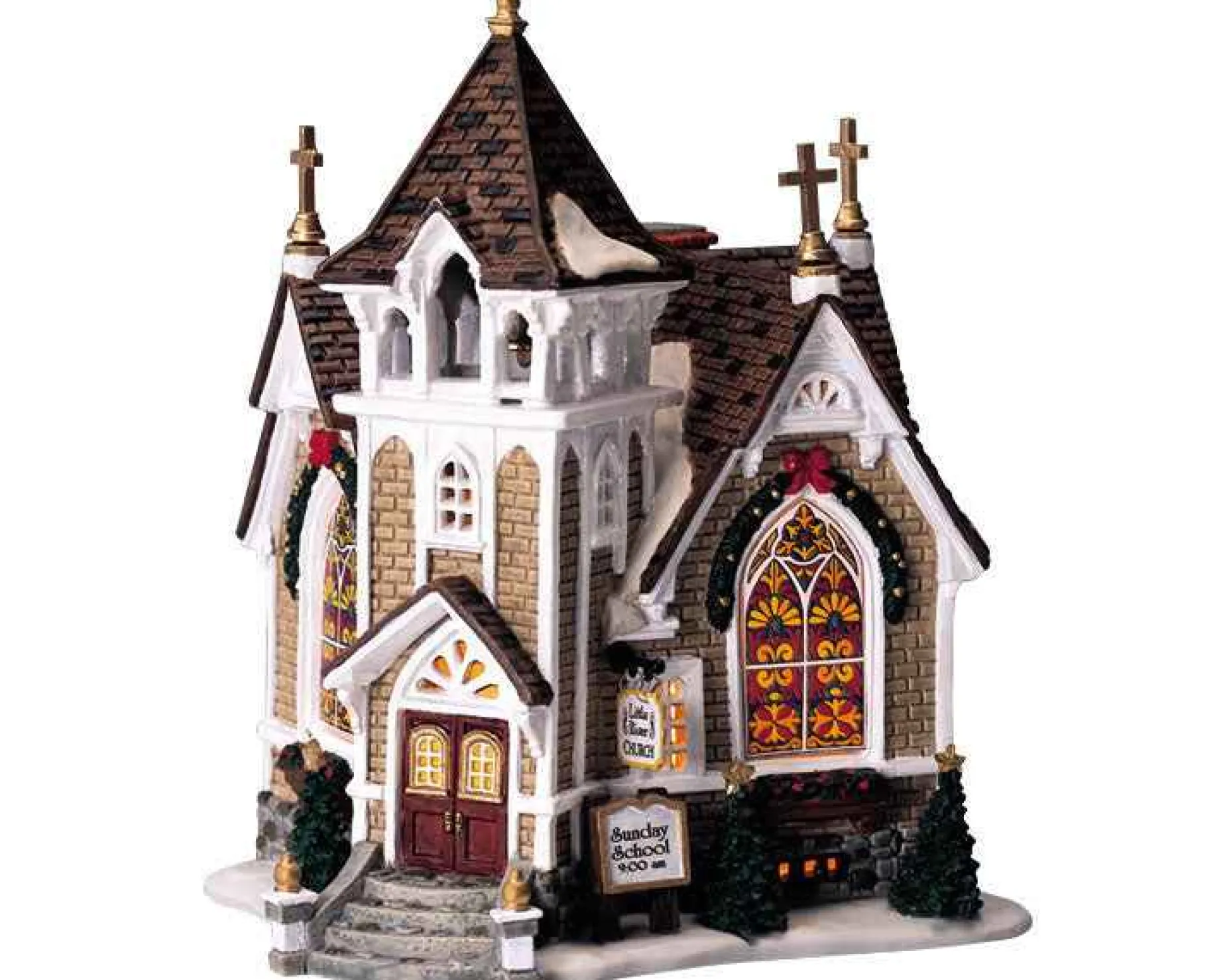 Lemax Village Collection Lighted Buildings* Little River Church #45069