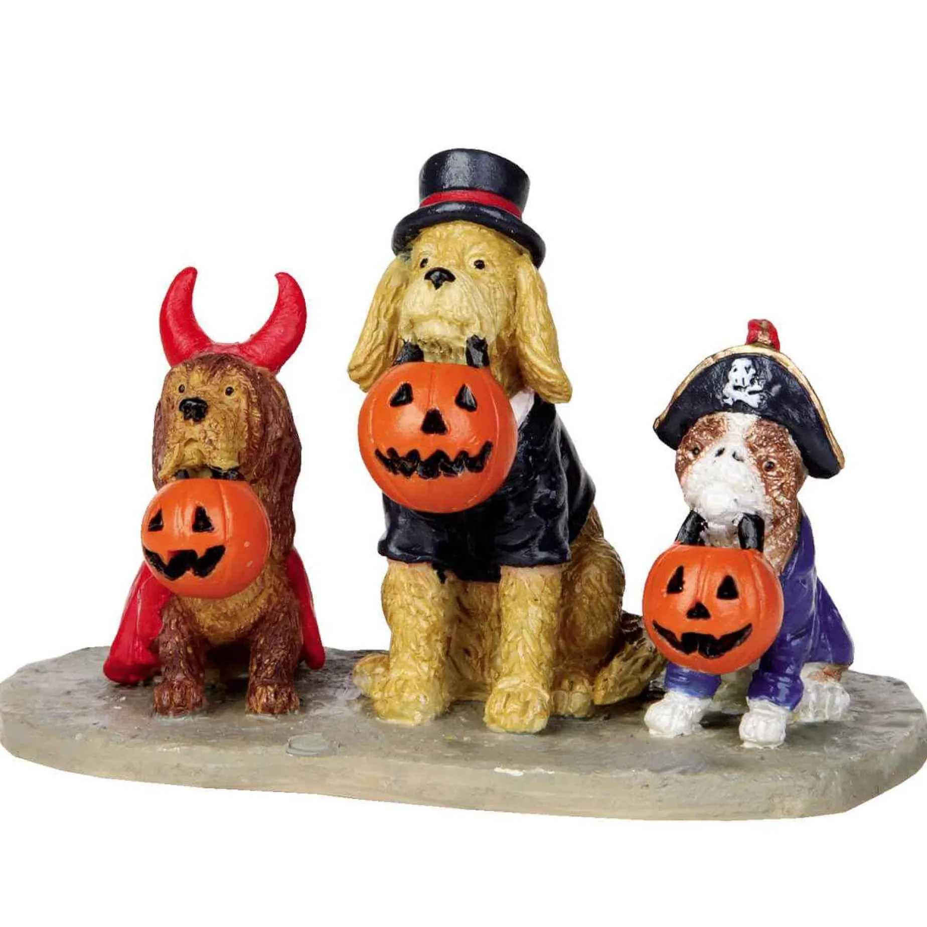 Lemax Village Collection Figurines* Trick Or Dog Treats #12887