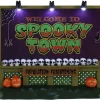Lemax Village Collection Halloween Villages* Spookytown Sign, B/O Lighted Accessory #04710