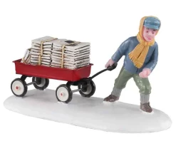 Lemax Village Collection Figurines* Morning News #02948