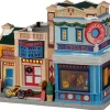 Lemax Village Collection Lighted Buildings* Wheelie's Cycle And Skate Shop #25891