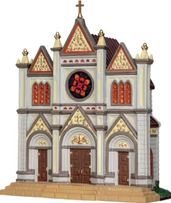 Lemax Village Collection Lighted Buildings* French Cathedral #25403