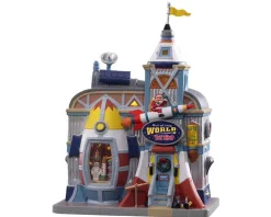 Lemax Village Collection Lighted Buildings* Out Of This World Toy Shop #15791