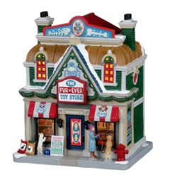 Lemax Village Collection Lighted Buildings* The Fur-Ever Toy Store #25931