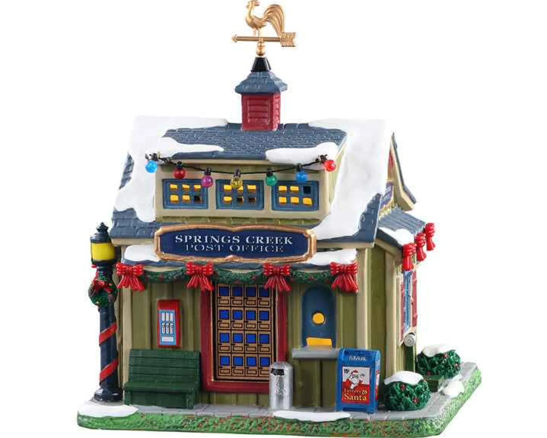 Lemax Village Collection Lighted Buildings* Springs Creek Post Office #15778