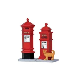 Lemax Village Collection Accessories* Victorian Mailboxes, Set Of 2 #14362