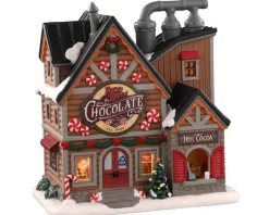 Lemax Village Collection Lighted Buildings* For The Love Of Chocolate Shop #05621