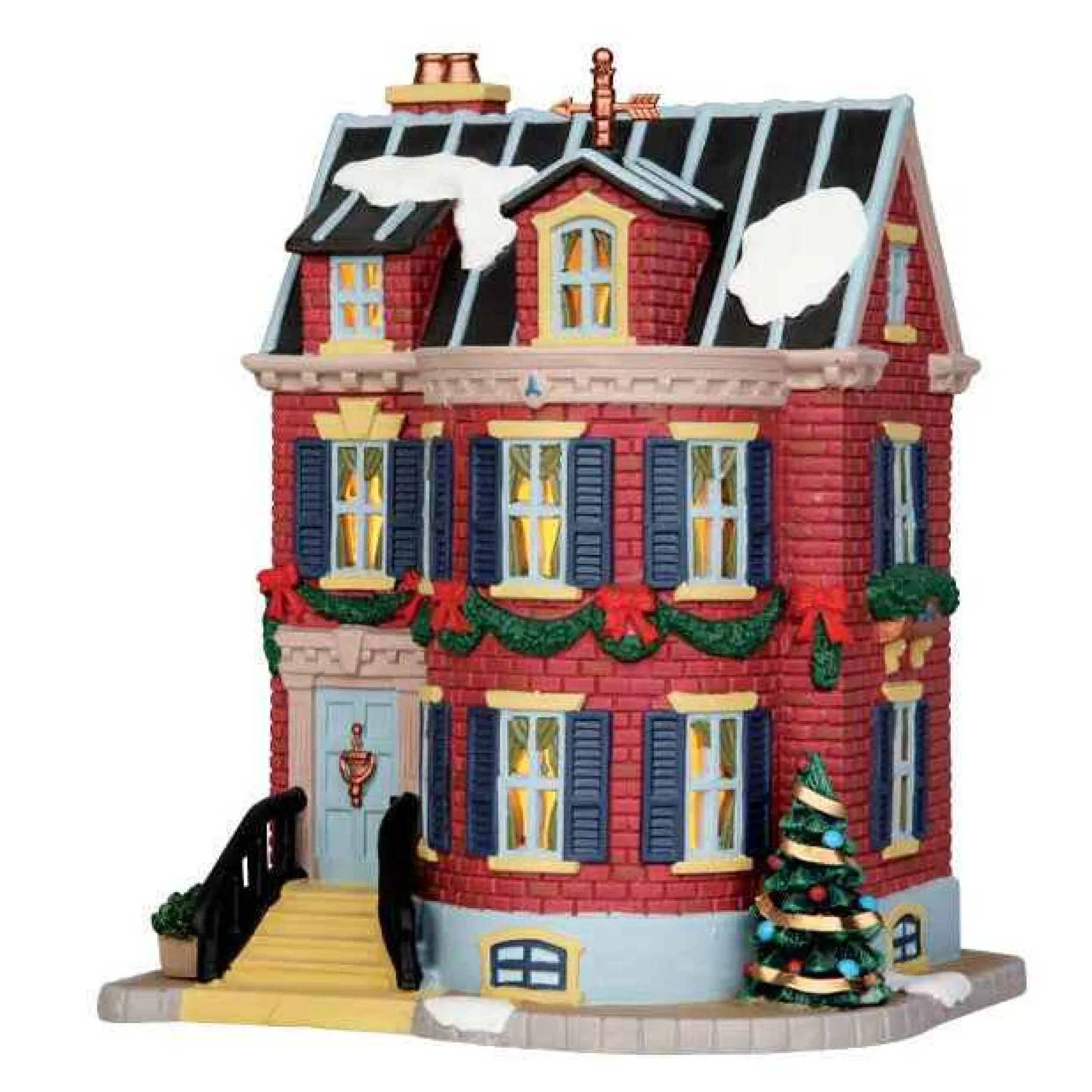 Lemax Village Collection Lighted Buildings* Stevenson Residence #55953