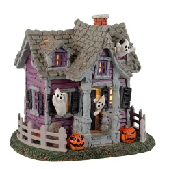 Lemax Village Collection New For 2023* Ghost Cottage, Battery Operated (3V) #34080