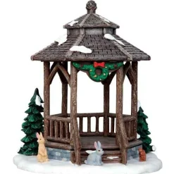 Lemax Village Collection Table Accents* Winter Gazebo #43084
