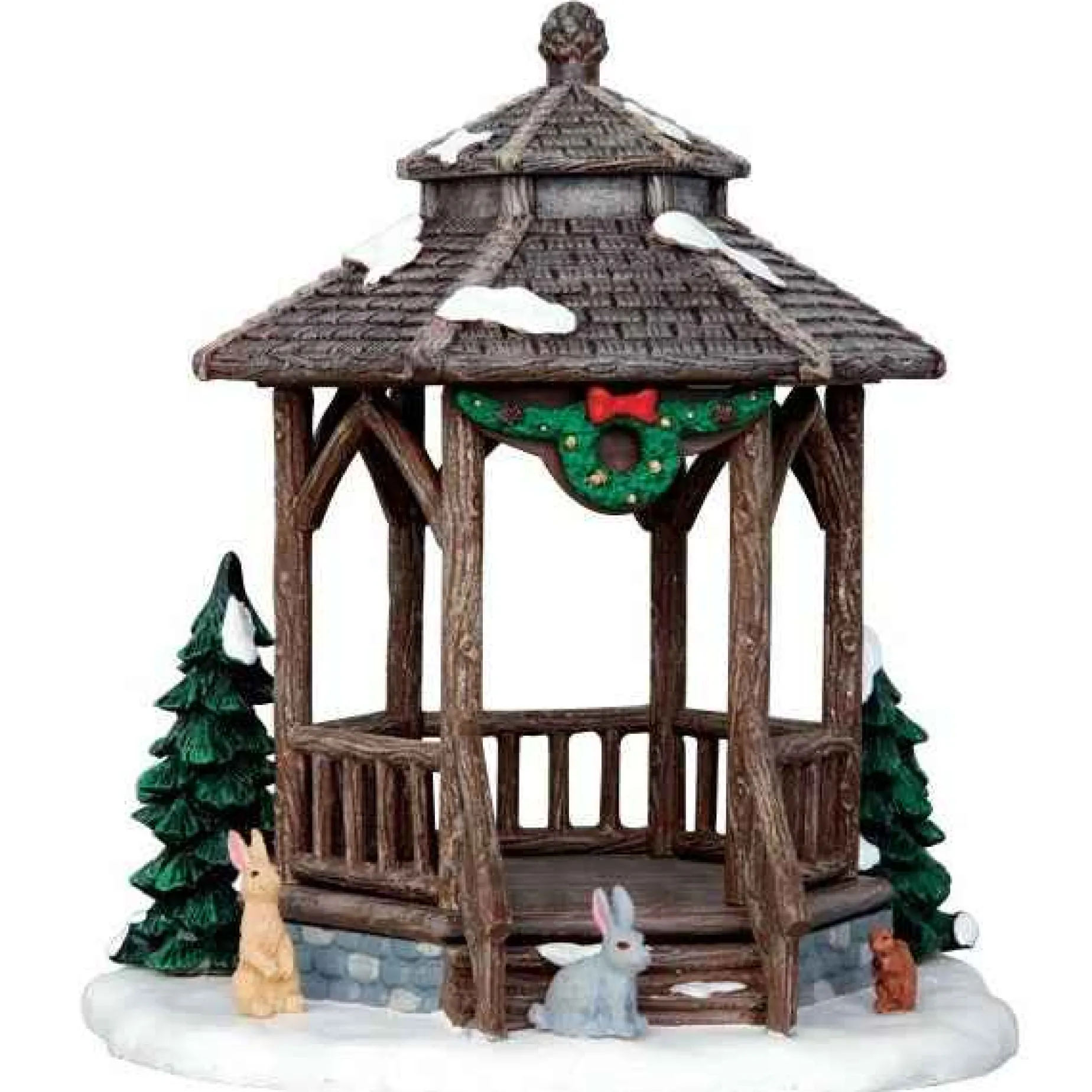 Lemax Village Collection Table Accents* Winter Gazebo #43084