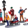 Lemax Village Collection Figurines* Merry Songs, Set Of 6 #02955