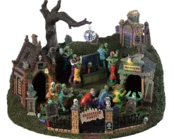 Lemax Village Collection Halloween Villages* Graveyard Party, With 4.5V Adaptor #94488