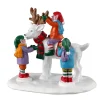 Lemax Village Collection Table Accents* Reindeer Snowman #33629
