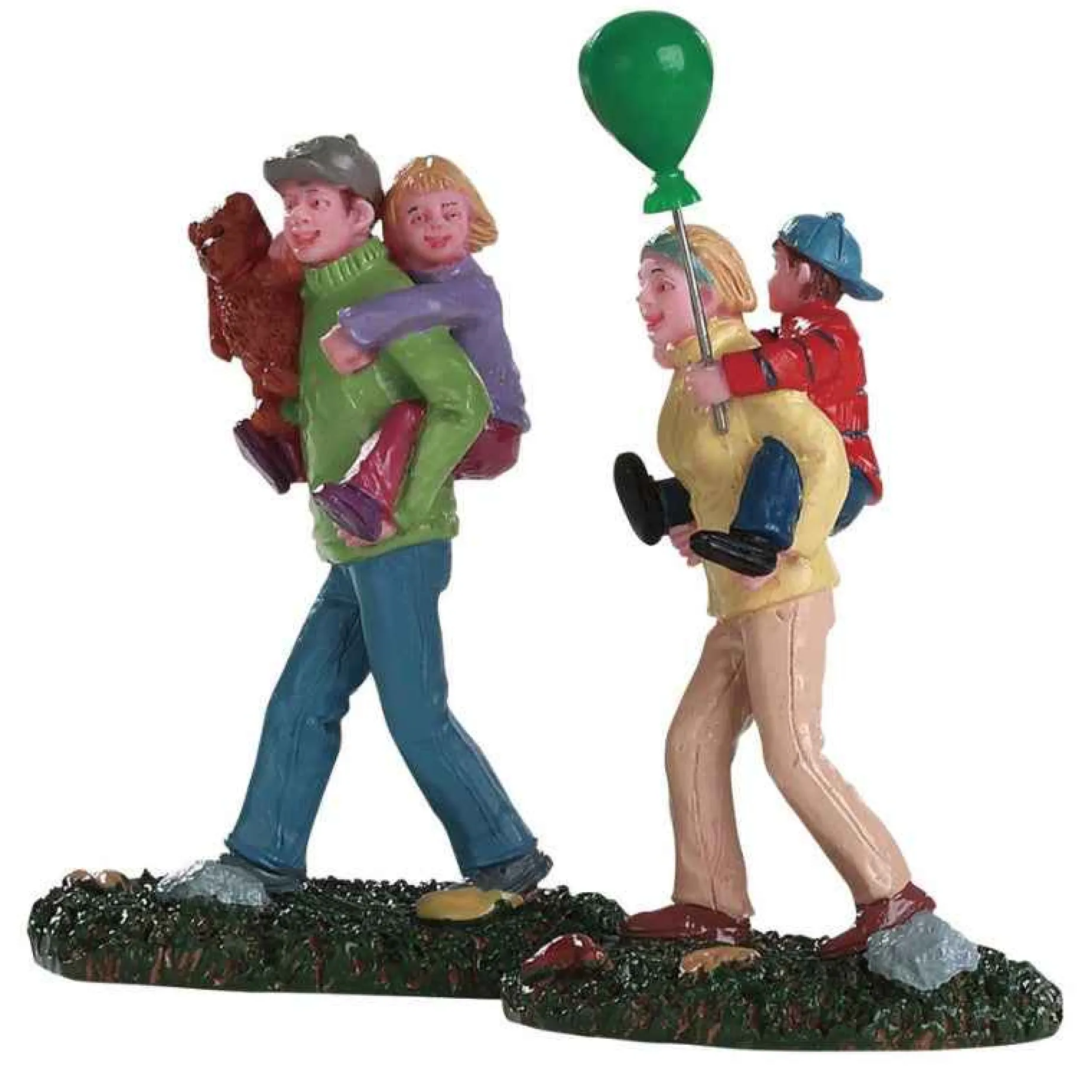 Lemax Village Collection Figurines* Coming Home From The Fair, Set Of 2 #82582