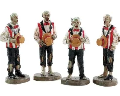 Lemax Village Collection Halloween Villages* Horrific Harmonies, Set Of 4 #82562