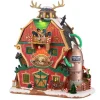 Lemax Village Collection Lighted Buildings* Santa's Reindeer Training Academy, B/O #15793