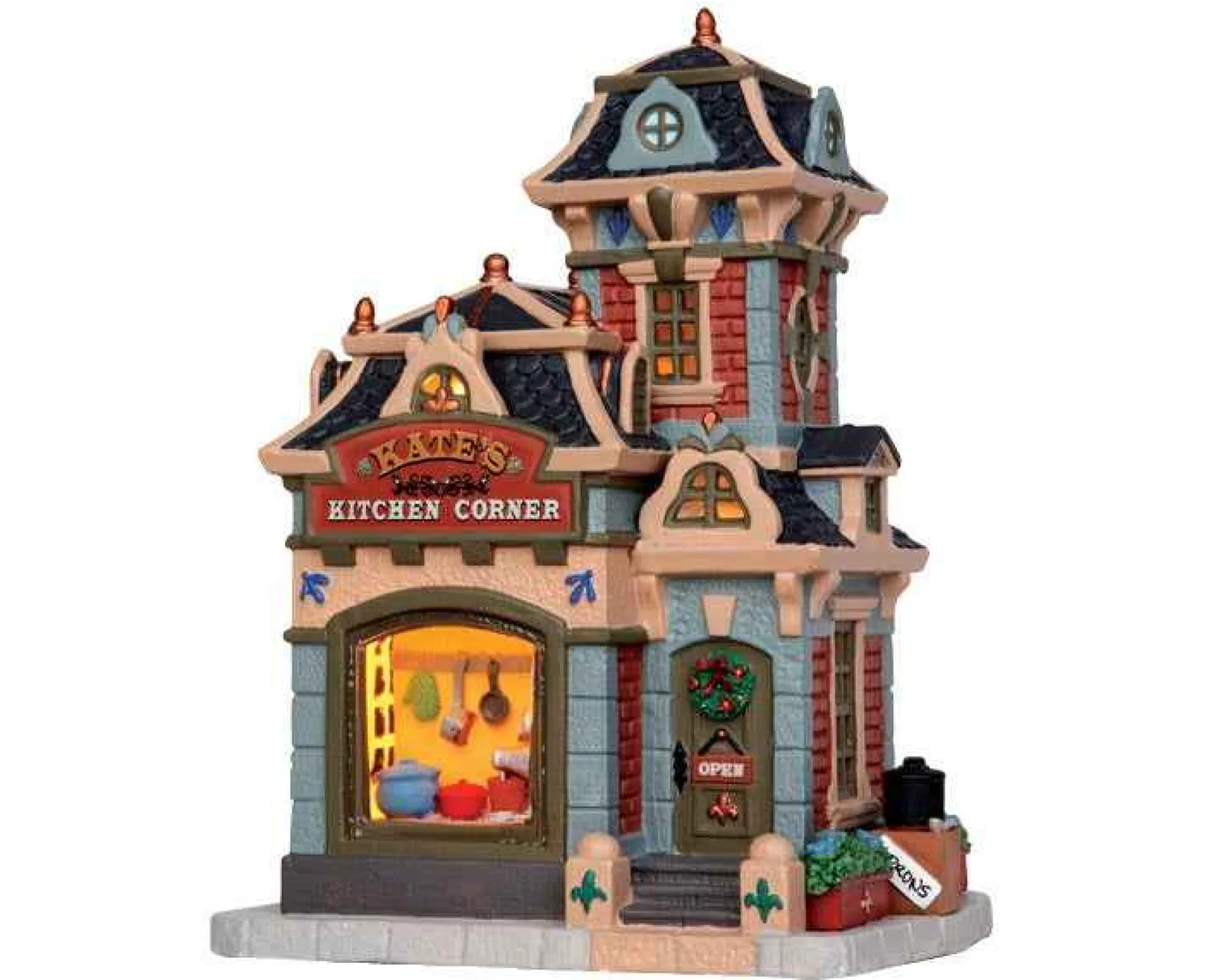 Lemax Village Collection Lighted Buildings* Kate's Kitchen Corner #45736
