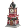Lemax Village Collection Animated* Tannenbaum Clock Tower, B/O (1.5V) #05679