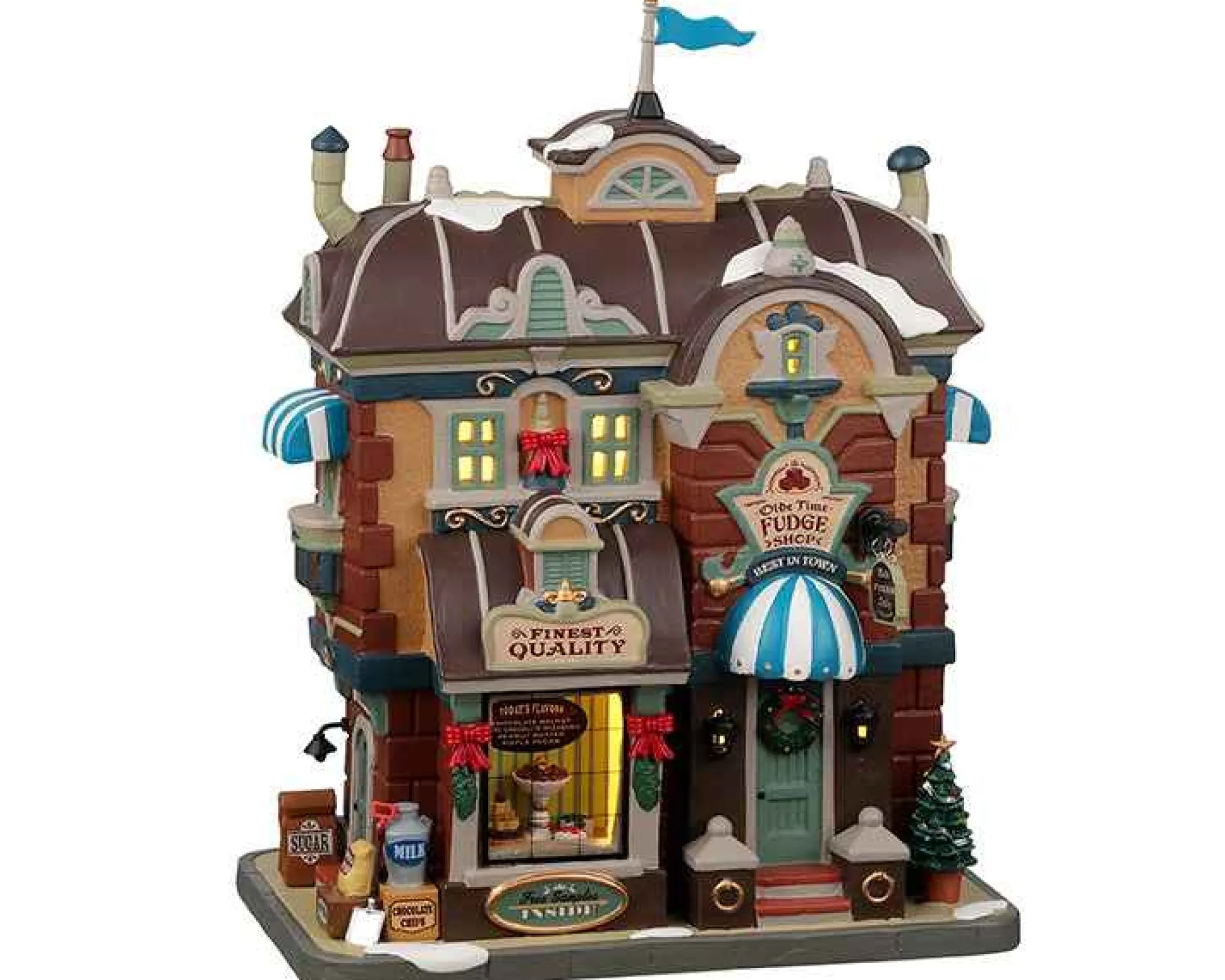 Lemax Village Collection Lighted Buildings* Olde Time Fudge Shop #25898