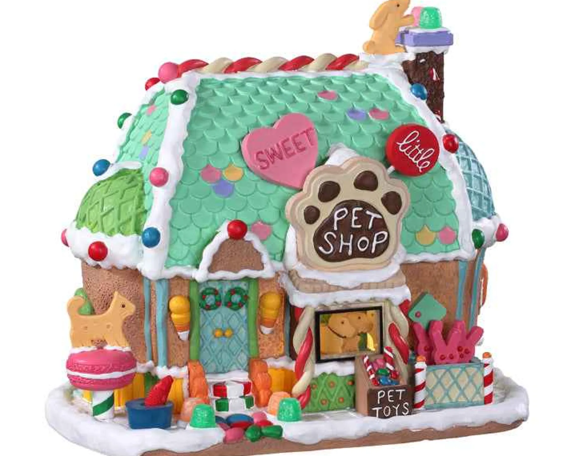 Lemax Village Collection Lighted Buildings* Sweet Little Pet Shop, B/O #95528