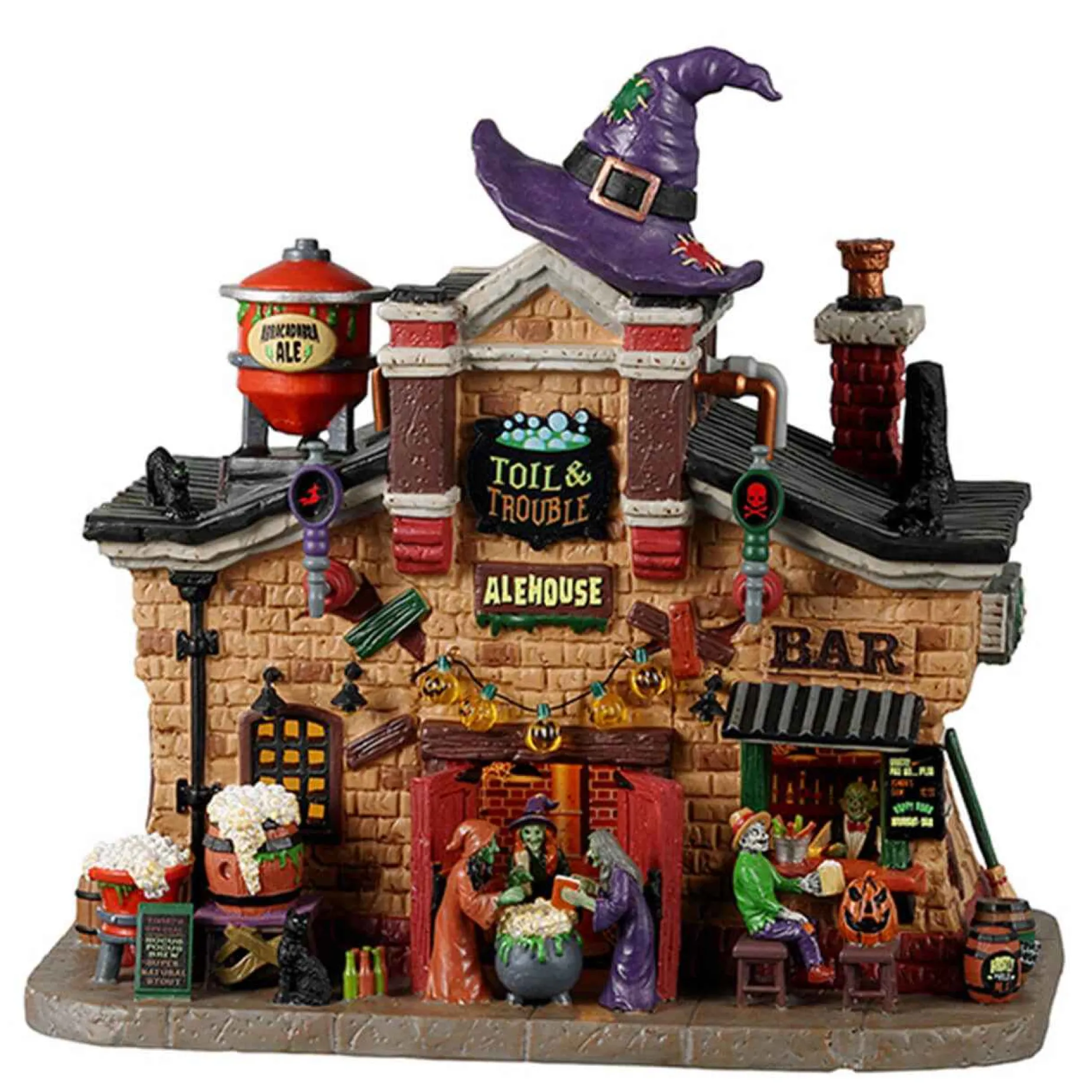 Lemax Village Collection Halloween Villages* Toil & Trouble Alehouse #25852