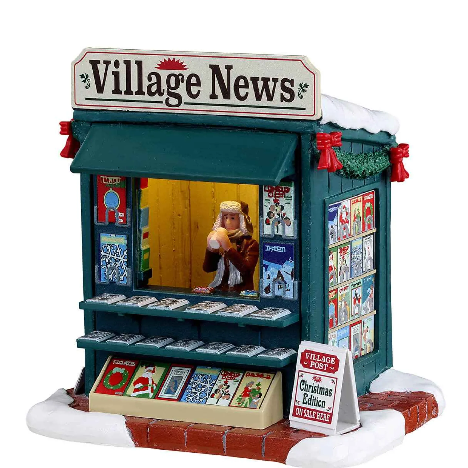 Lemax Village Collection New For 2023* Good News Day, Battery Operated (3V) #34088