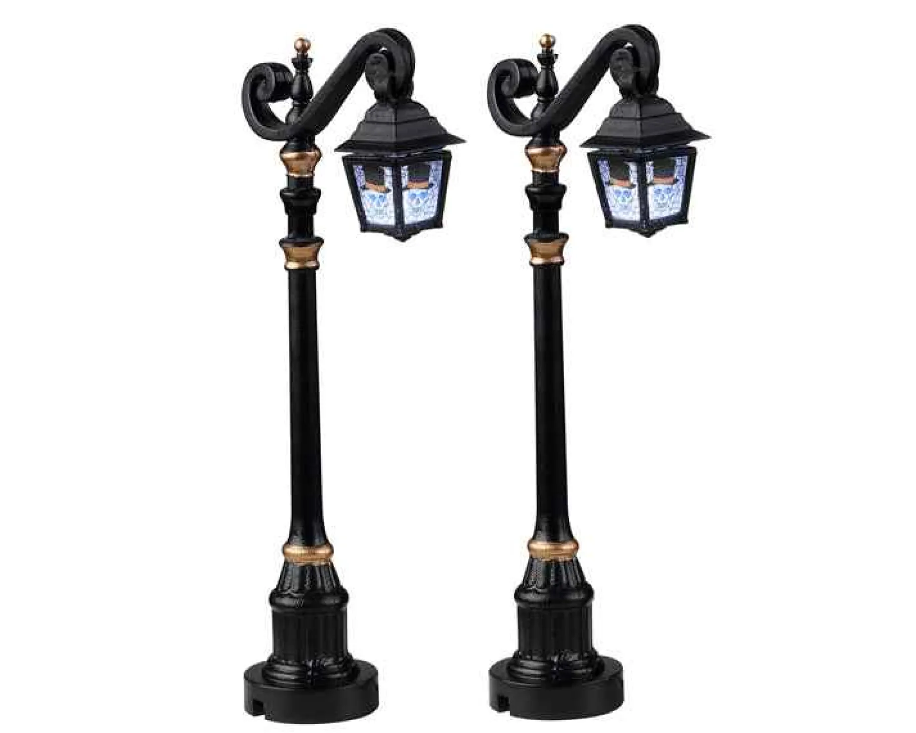 Lemax Village Collection Halloween Villages* Skeleton Deco Lamp, Set Of 2, Battery Operated (4.5V) #24987