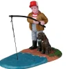 Lemax Village Collection Figurines* Gone Fishin' #22131