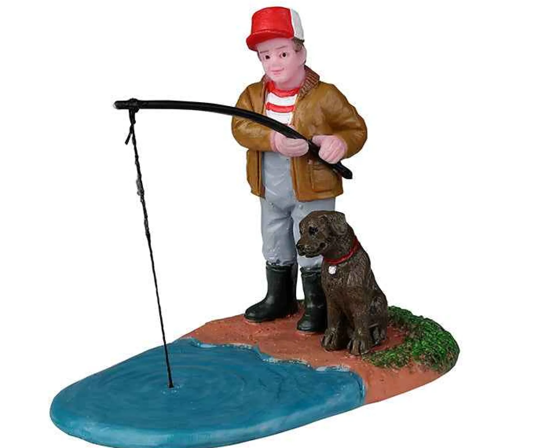 Lemax Village Collection Figurines* Gone Fishin' #22131