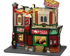 Lemax Village Collection Animated* Top Pizza, With 4.5V Adaptor #25860