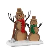 Lemax Village Collection Accessories* Log Snowmen #34095
