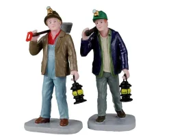 Lemax Village Collection Figurines* Miners, Set Of 2 #22127