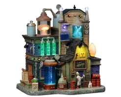 Lemax Village Collection Halloween Villages* Dr. Gory's Laboratory, With 4.5V Adaptor #25844