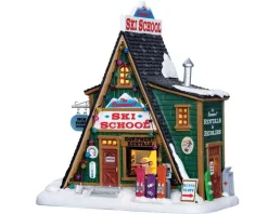 Lemax Village Collection Lighted Buildings* The Summit Ski School #65156
