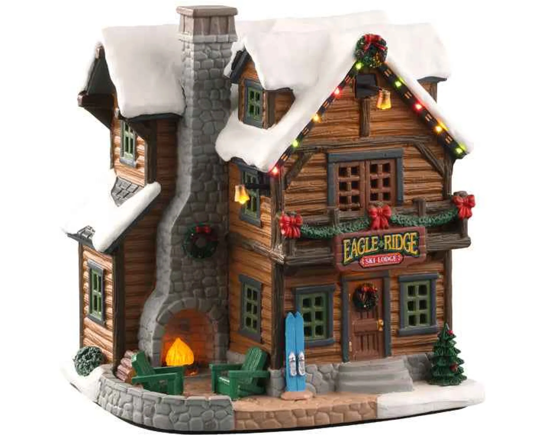 Lemax Village Collection Lighted Buildings* Eagle Ridge Ski Lodge #05626