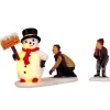 Lemax Village Collection Accessories* Frosty's Friendly Greeting, Set Of 2, Battery Operated(4.5V) #04511
