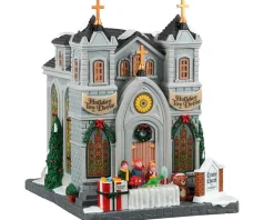 Lemax Village Collection Lighted Buildings* Trinity Church Of Caddington #25884
