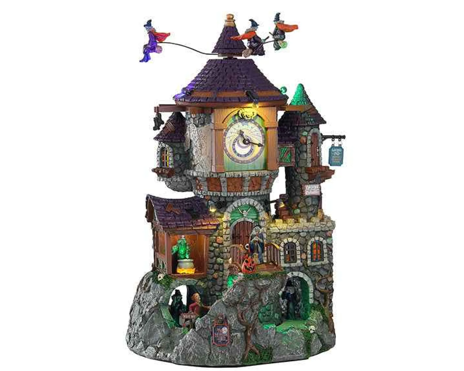 Lemax Village Collection Halloween Villages* The Witching Hour, With 4.5V Adaptor #15724