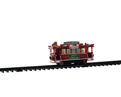 Lemax Village Collection Animated* Jolly Trolley, B/O #04738