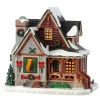 Lemax Village Collection Lighted Buildings* Christmas Cabin #35077
