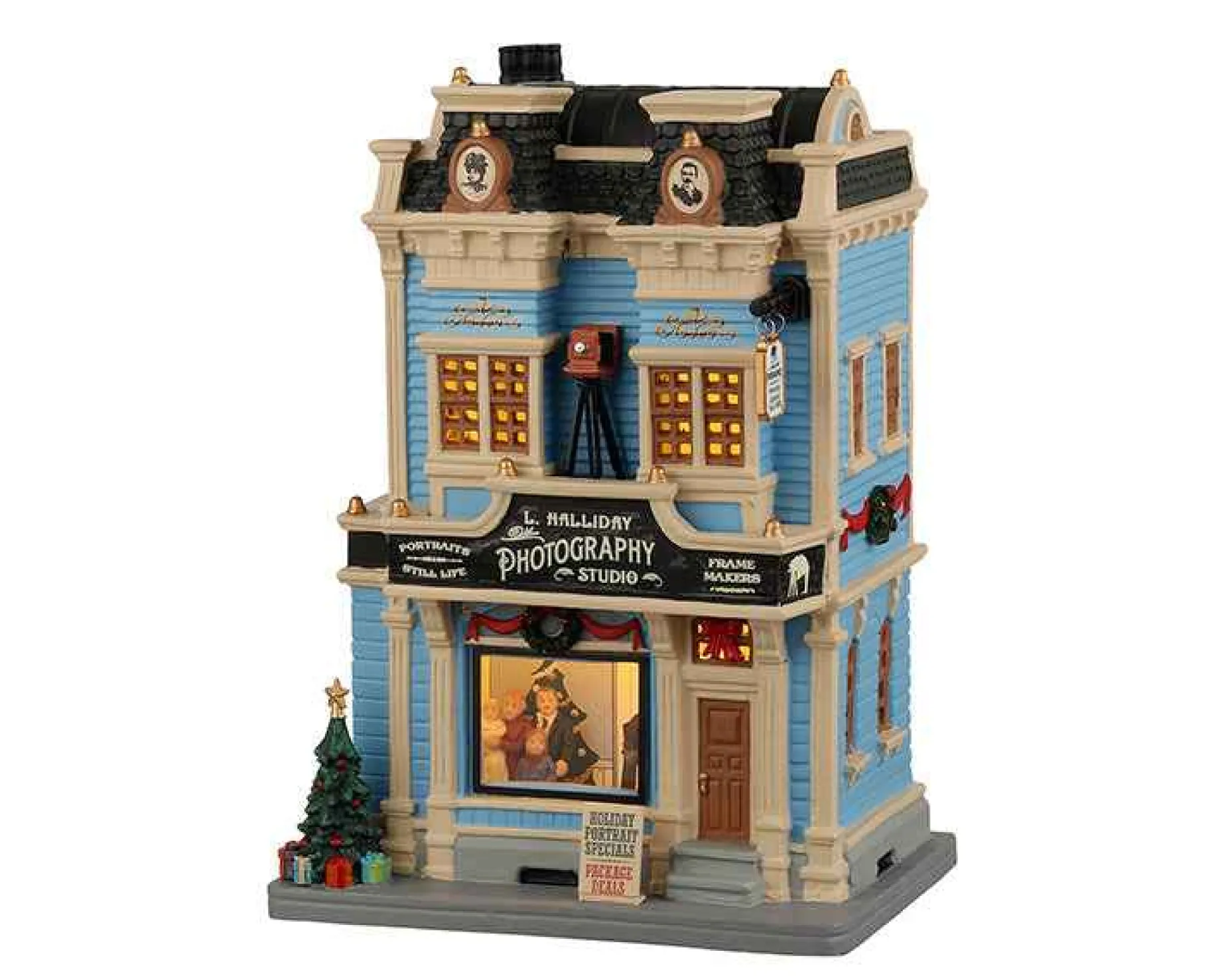 Lemax Village Collection Lighted Buildings* L. Halliday Photography Studio #25873